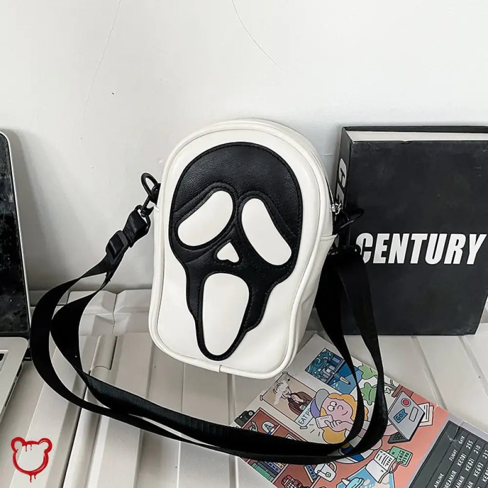 Ghost Face Bag - White