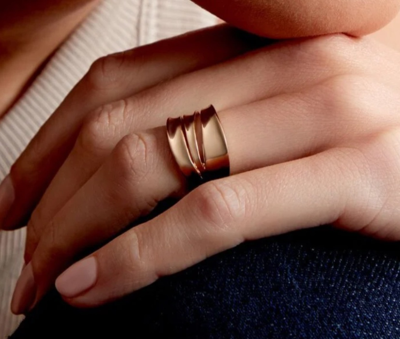 Bague Edwyna Plaqué Or Jaune