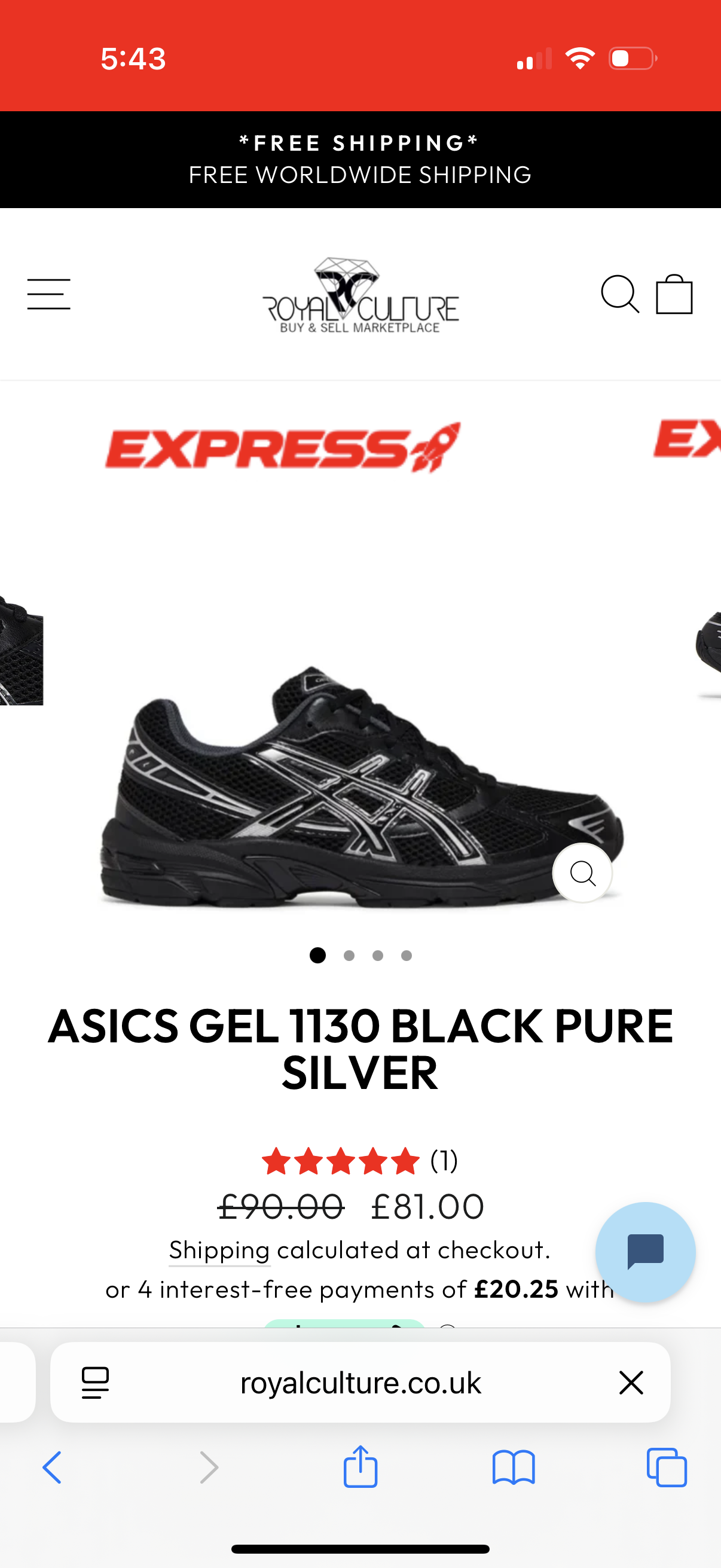 Asics shoes